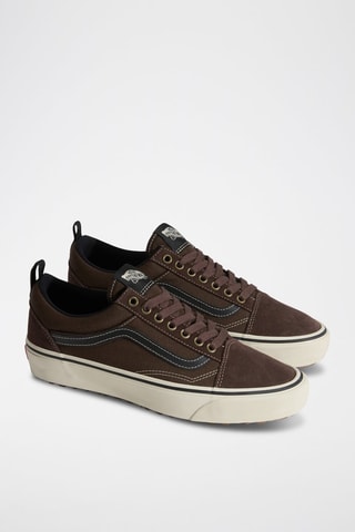 Baskets en nubuck Old Skool Insulated - Marron