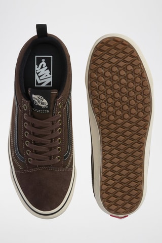 Baskets en nubuck Old Skool Insulated - Marron