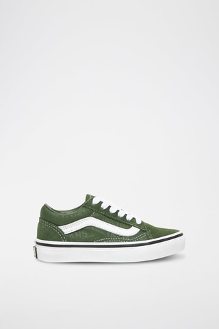 Baskets cuir Old Skool - Vert