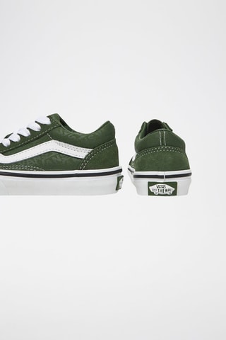 Baskets cuir Old Skool - Vert
