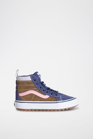 Baskets montantes en cuir SK8-Hi Insulated - Marron
