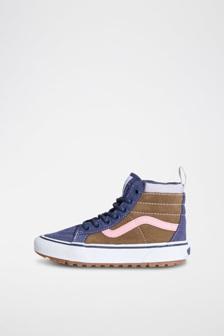 Baskets montantes en cuir SK8-Hi Insulated - Marron