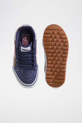 Baskets montantes en cuir SK8-Hi Insulated - Marron