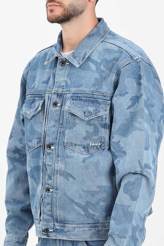 Veste en jean - Bleu cobalt