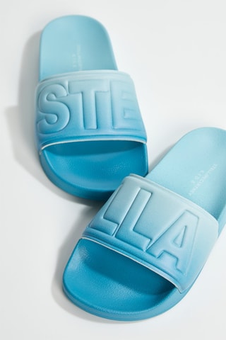 Mules dip and dye - Bleu