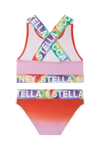 Maillot 2 pièces tie and dye - Rouge