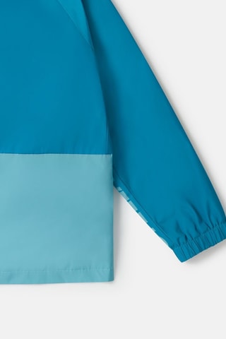 Coupe-vent à capuche - Bleu