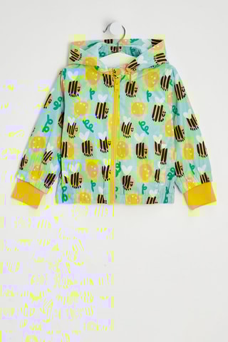 Coupe-vent à capuche - Bleu clair