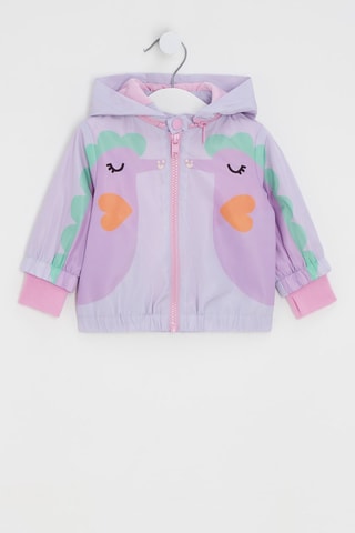 Veste à capuche - Lilas