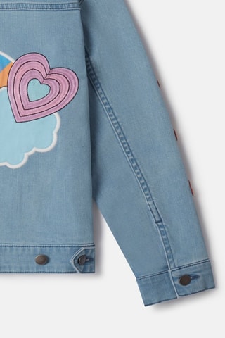 Veste en jean - Bleu clair