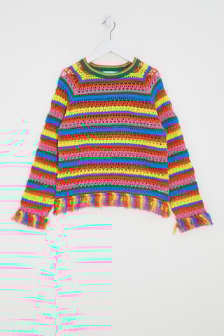 Pull - Rouge et jaune