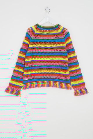 Pull - Rouge et jaune