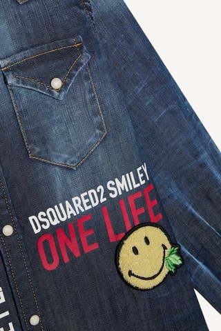 Chemise en jean - Bleu