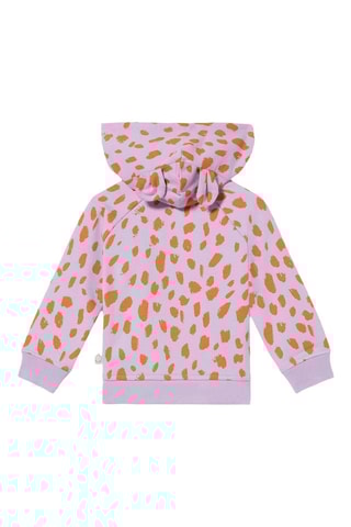 Sweat à capuche à oreilles - Rouge et rose