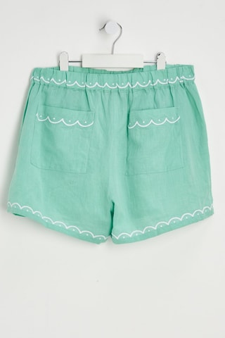 Short en lin - Vert d'eau