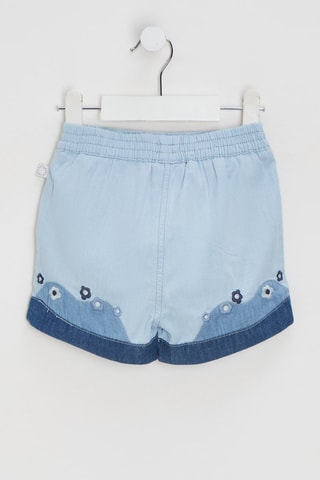 Short en jean - Bleu