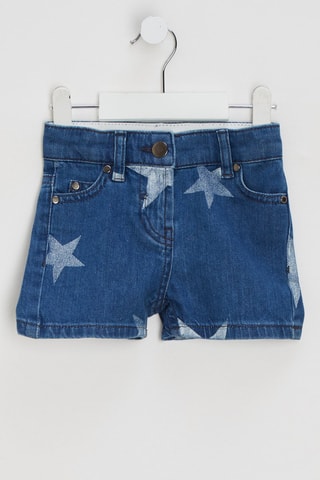 Short en jean - Bleu