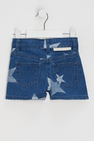 Short en jean - Bleu
