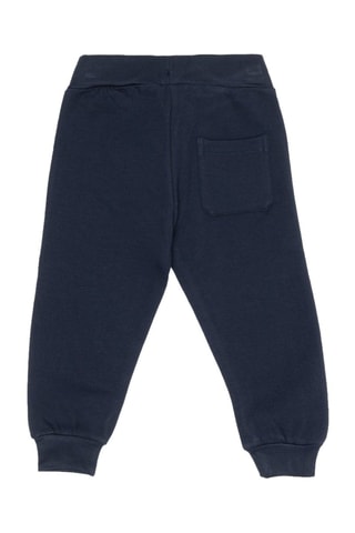 Conjunto sweat e calças de treino - Preto e azul