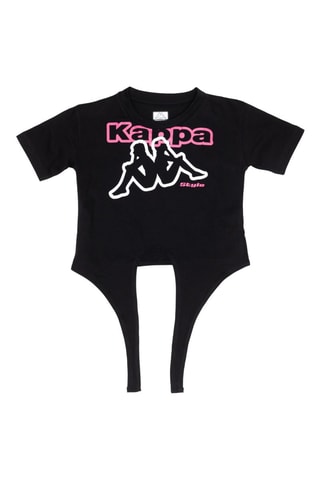 T-shirt - Branco, preto e rosa