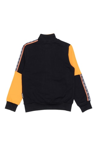 Conjunto casaco e calças de treino - Preto e laranja