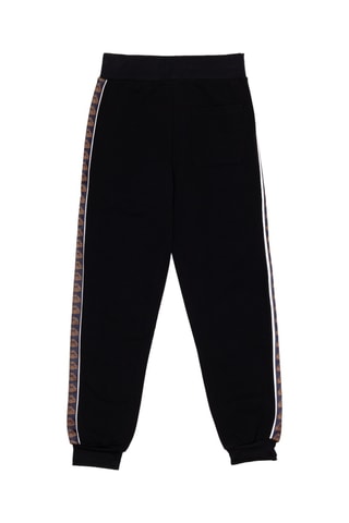 Conjunto sweat e calças de treino - Preto e amarelo