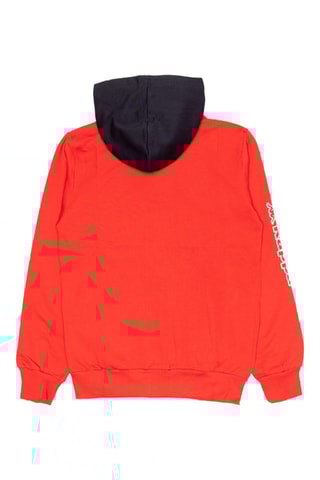 Sweat com capuz - Vermelho