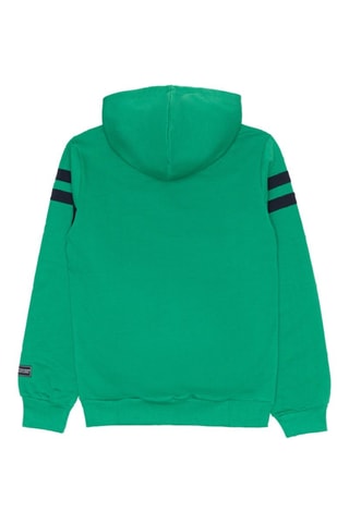 Sweat com capuz - Preto e verde