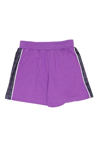 Calções - Branco, preto e violeta