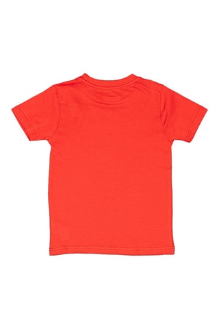 Camiseta - Blanco, negro y rojo