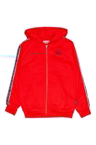 Sweat com capuz - Vermelho