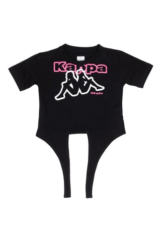 T-shirt - Branco, preto e rosa