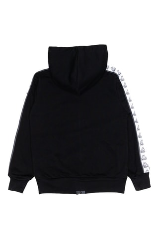 Sweat com capuz - Branco e preto