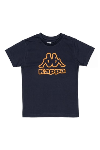 Camiseta - Blanco y naranja