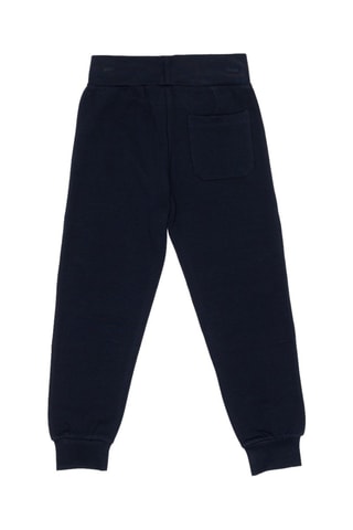 Conjunto sweat e calças de treino - Preto e laranja