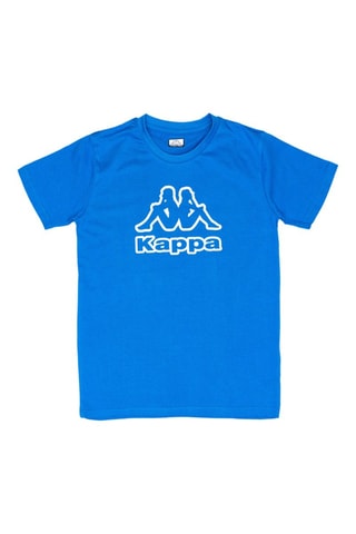 T-shirts e calções - Branco, azul e laranja