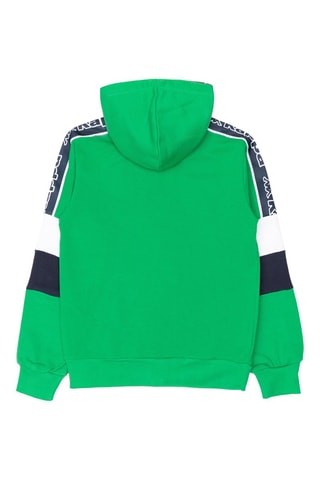 Sweat com capuz - Verde