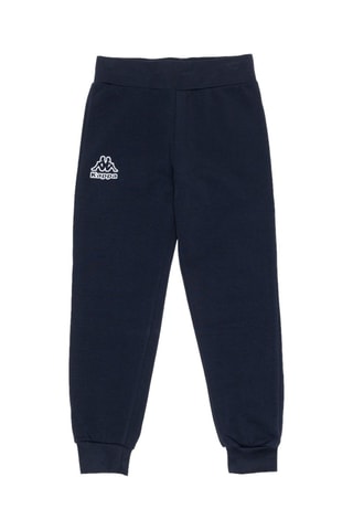 Conjunto sweat com capuz e calças de treino - Azul e verde