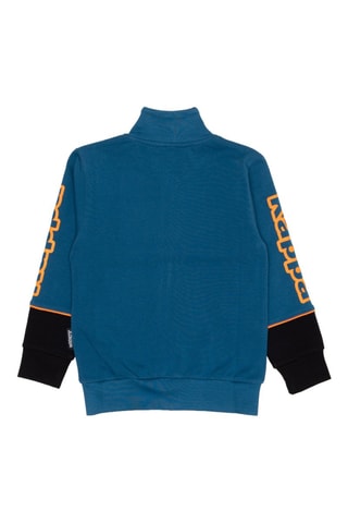 Conjunto casaco e calças de treino - Preto e azul