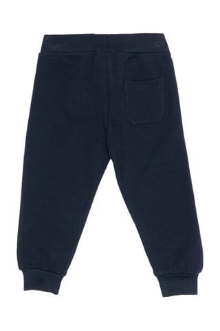 Conjunto sweat e calças de treino - Preto e laranja