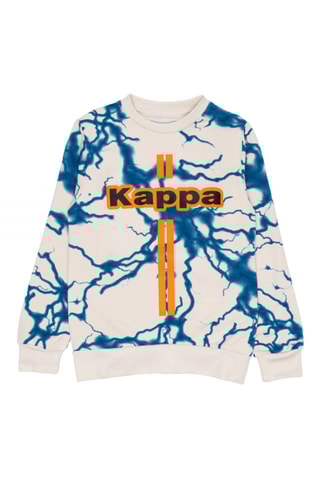 Conjunto sweat e calças de treino - Branco e preto