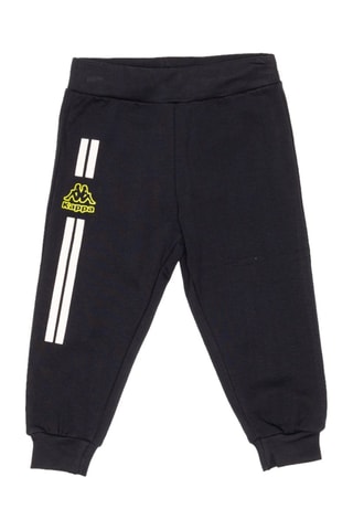 Conjunto sweat com capuz e calças de treino - Preto e azul