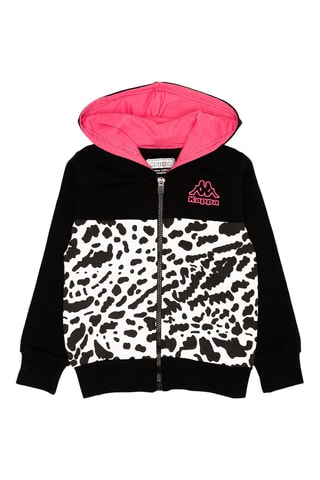 Ensemble veste à capuche et jogging   - Blanc et noir