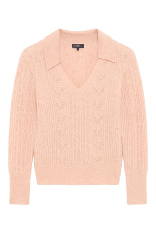 Pull en laine et mohair Florentin - Saumon