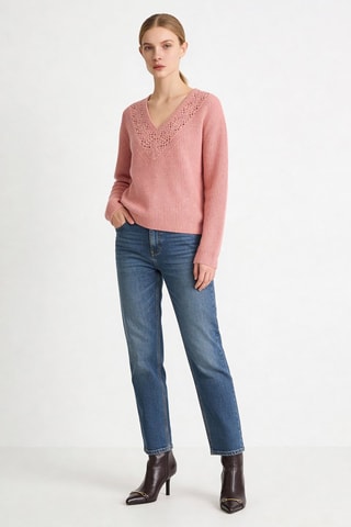 Pull en laine Rosa - Rose