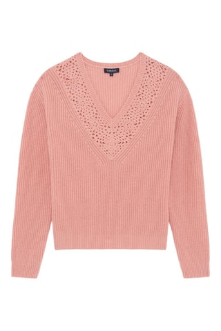 Pull en laine Rosa - Rose