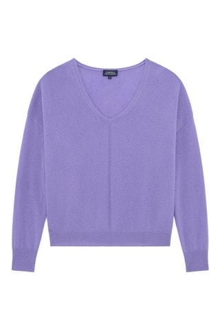 Pull en cachemire Thelmina - Mauve