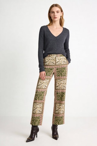 Gilet en laine Whitney - Gris foncé