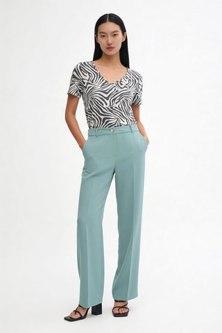 Pantalon droit Veronique - Vert