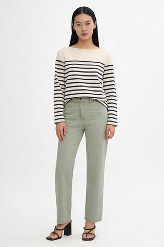 Pantalon droit Patsy - Kaki